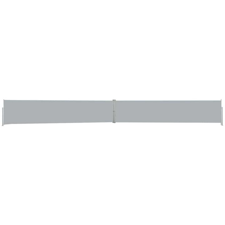 Infällbar sidomarkis 140x1200 cm antracit vidaXL 1200 x 140 cm – bild 3