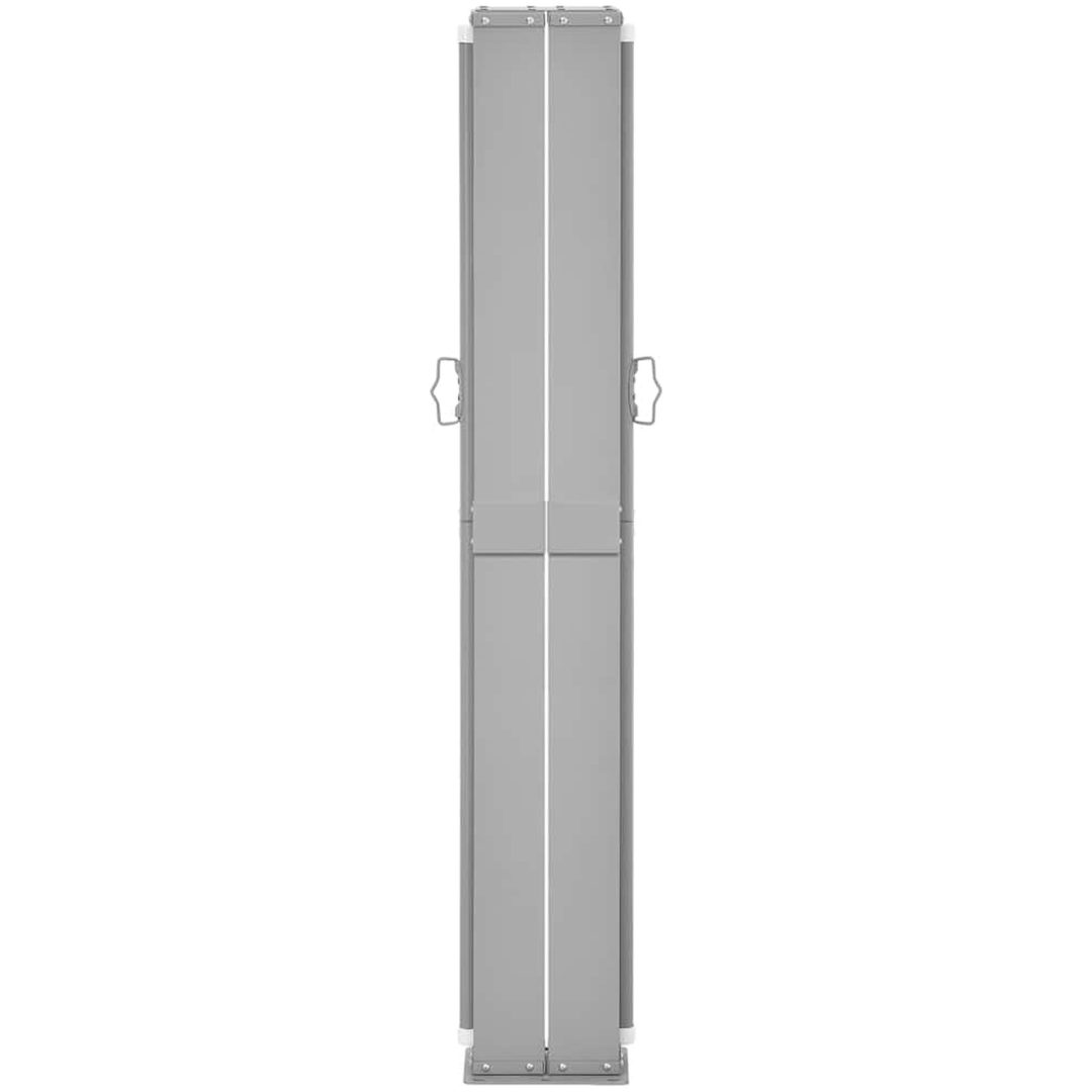 Infällbar sidomarkis 140x1200 cm antracit vidaXL 1200 x 140 cm – bild 4