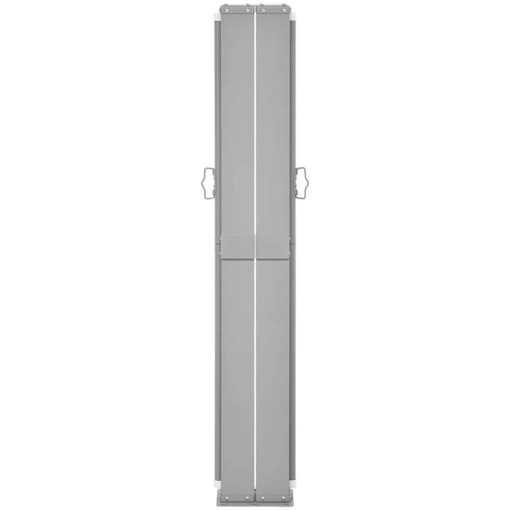 Infällbar sidomarkis 140x1200 cm svart vidaXL 1200 x 140 cm – bild 4