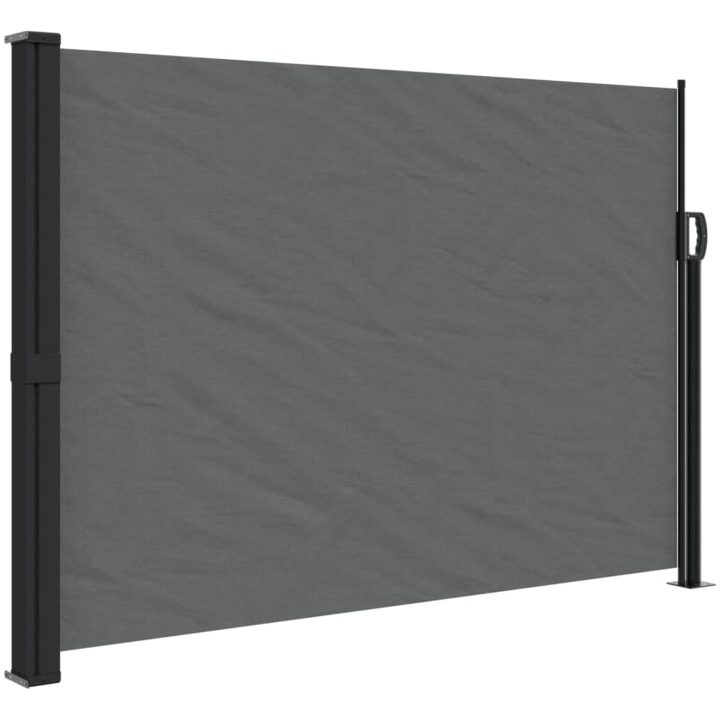 Infällbar sidomarkis antracit vidaXL 140 x 600 cm – bild 2