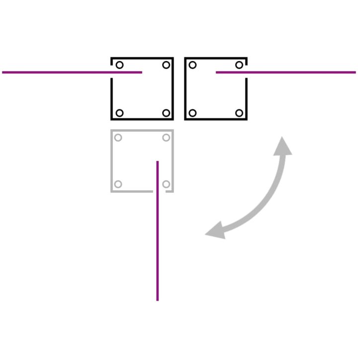 Infällbar sidomarkis dubbel gräddvit vidaXL 170 x 600 cm – bild 11