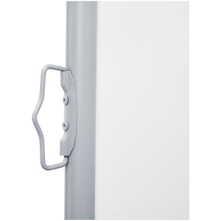 Infällbar sidomarkis dubbel gräddvit vidaXL 170 x 600 cm – bild 5