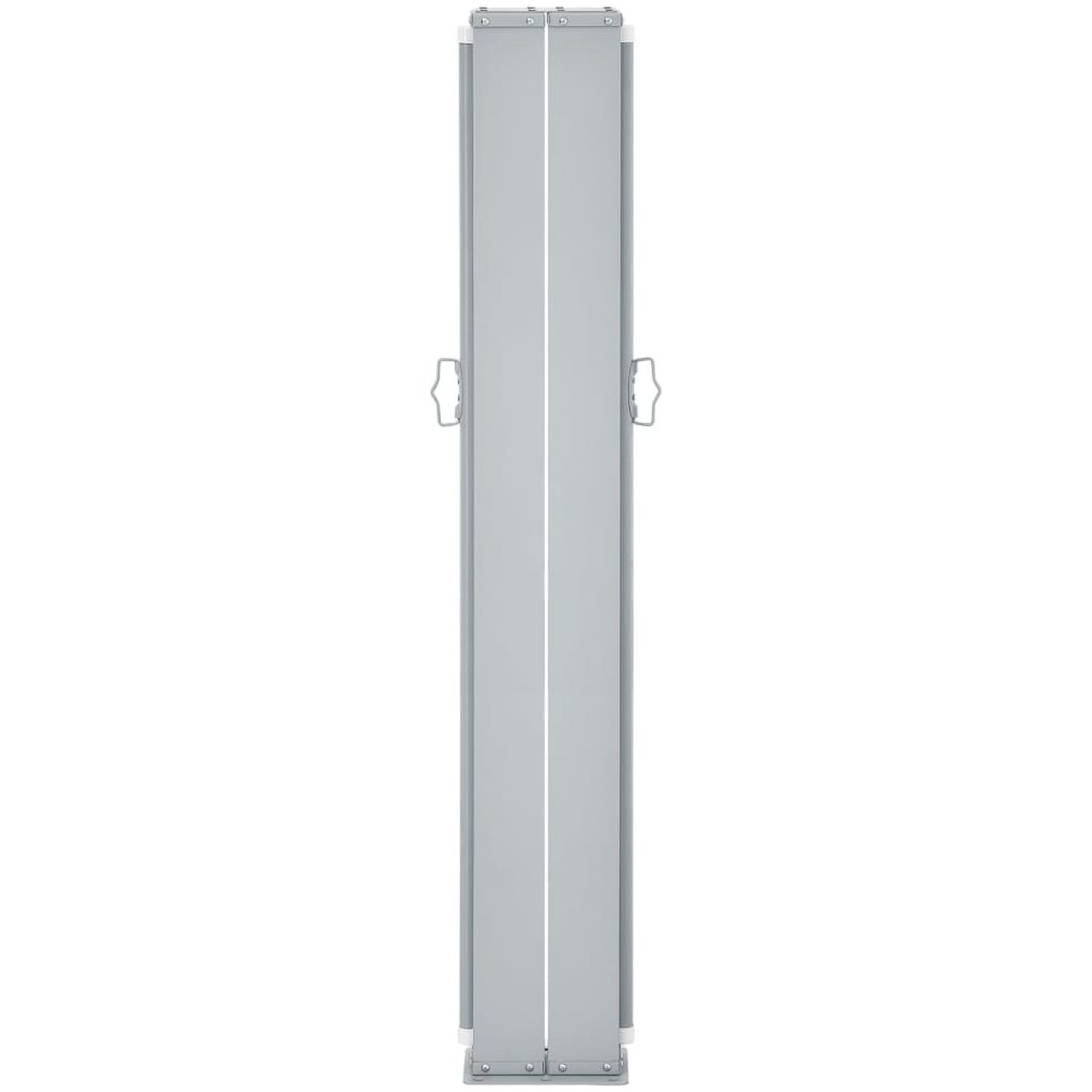 Infällbar sidomarkis dubbel gräddvit vidaXL 170 x 600 cm – bild 6
