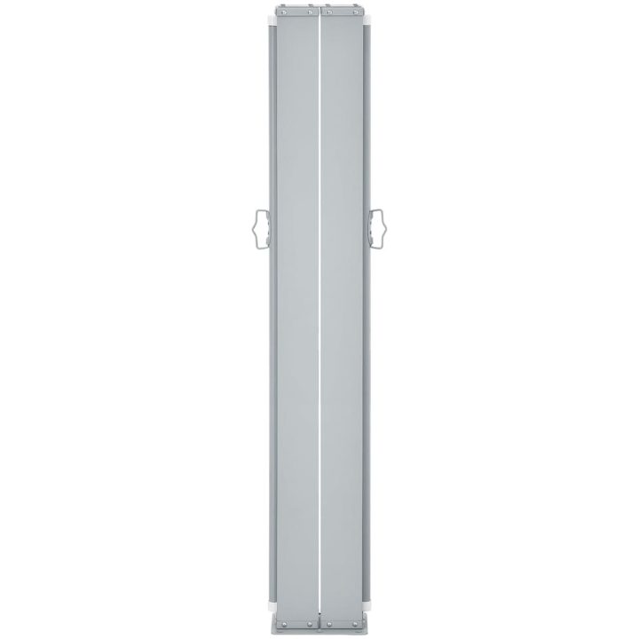 Infällbar sidomarkis dubbel gräddvit vidaXL 170 x 600 cm – bild 6