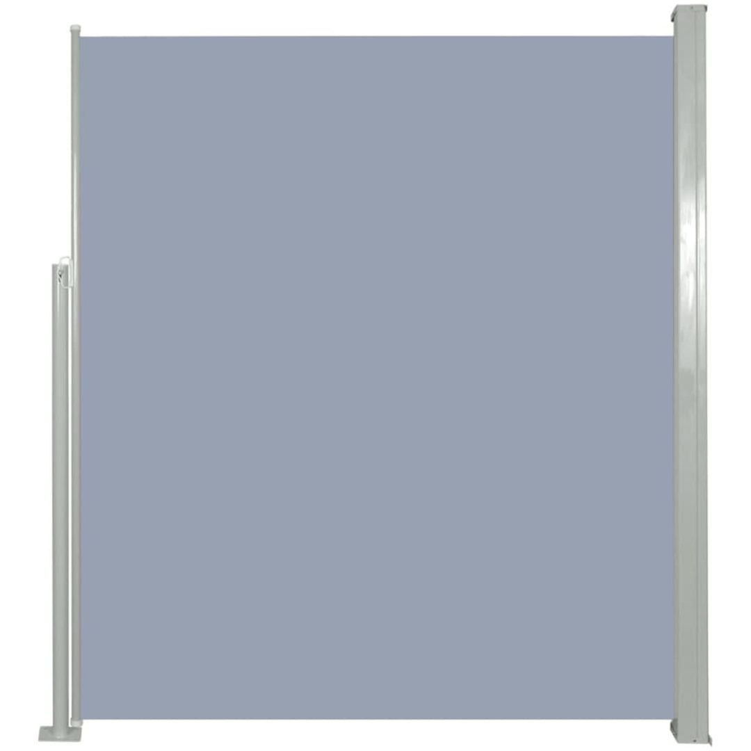 Infällbar sidomarkis för uteplats grå vidaXL 160 x 300 cm – bild 2