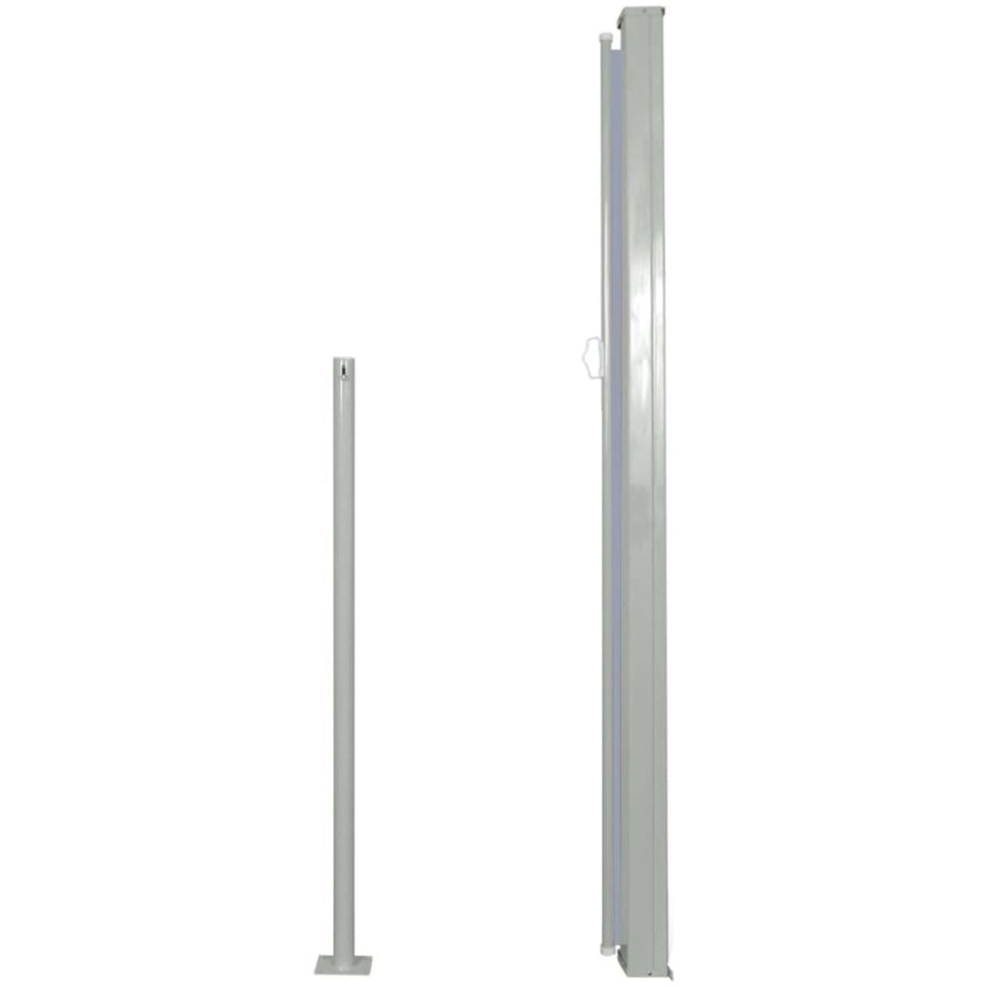 Infällbar sidomarkis för uteplats grå vidaXL 160 x 300 cm – bild 3