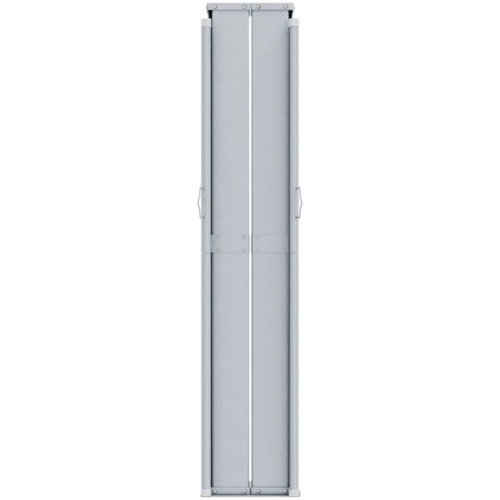 Infällbar sidomarkis gräddvit vidaXL 160 x 1000 cm – bild 4