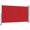 Infällbar sidomarkis röd vidaXL 140 x 300 cm – miniatyr 5