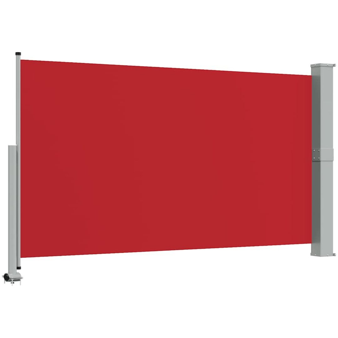 Infällbar sidomarkis röd vidaXL 140 x 300 cm – bild 5