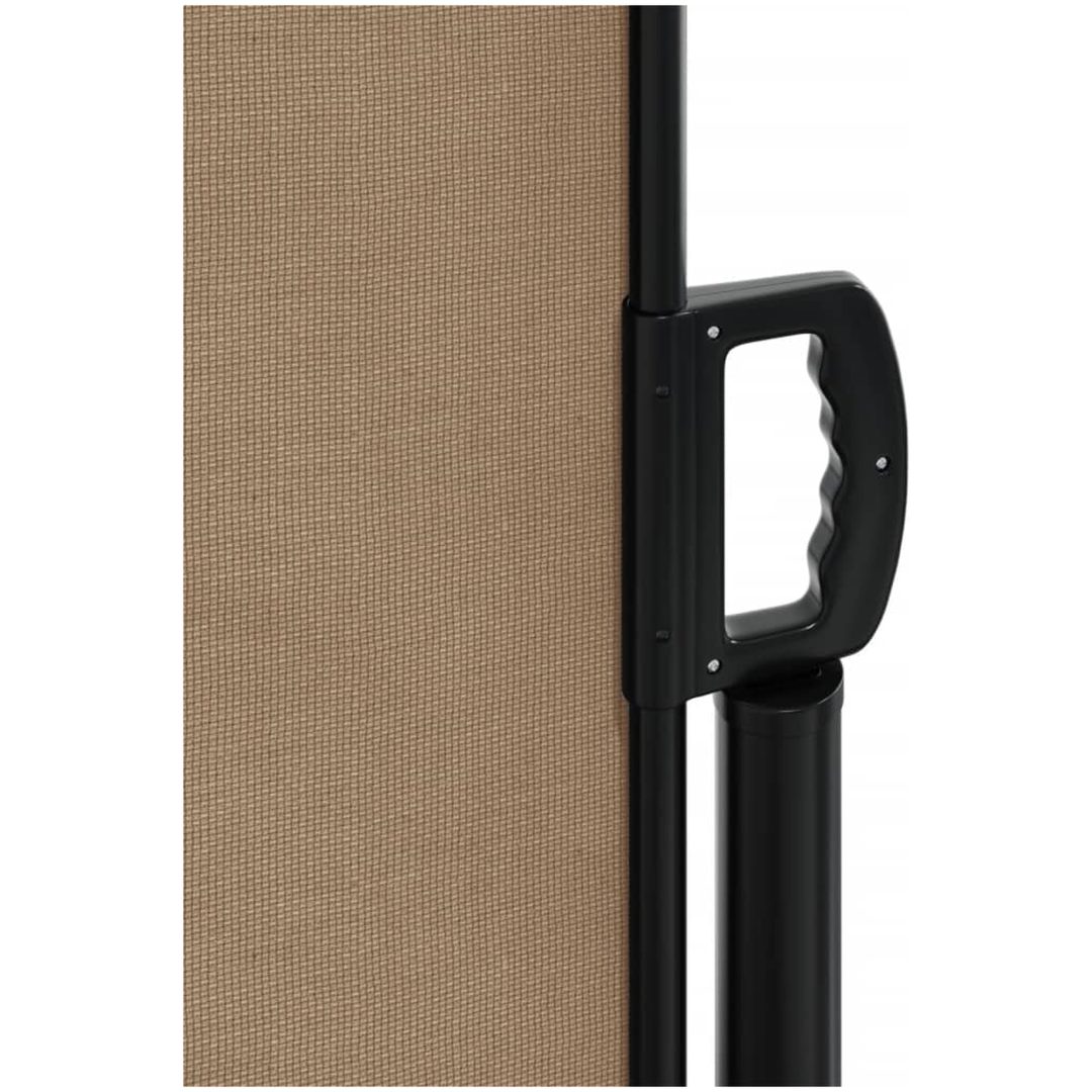 Infällbar sidomarkis taupe vidaXL 100 x 500 cm – bild 8