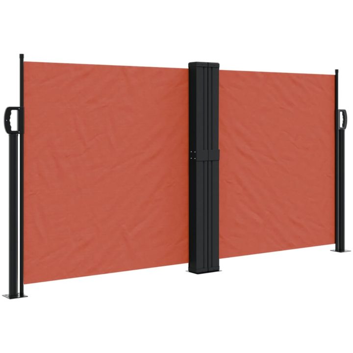 Infällbar sidomarkis terrakotta vidaXL 120 x 600 cm – bild 2