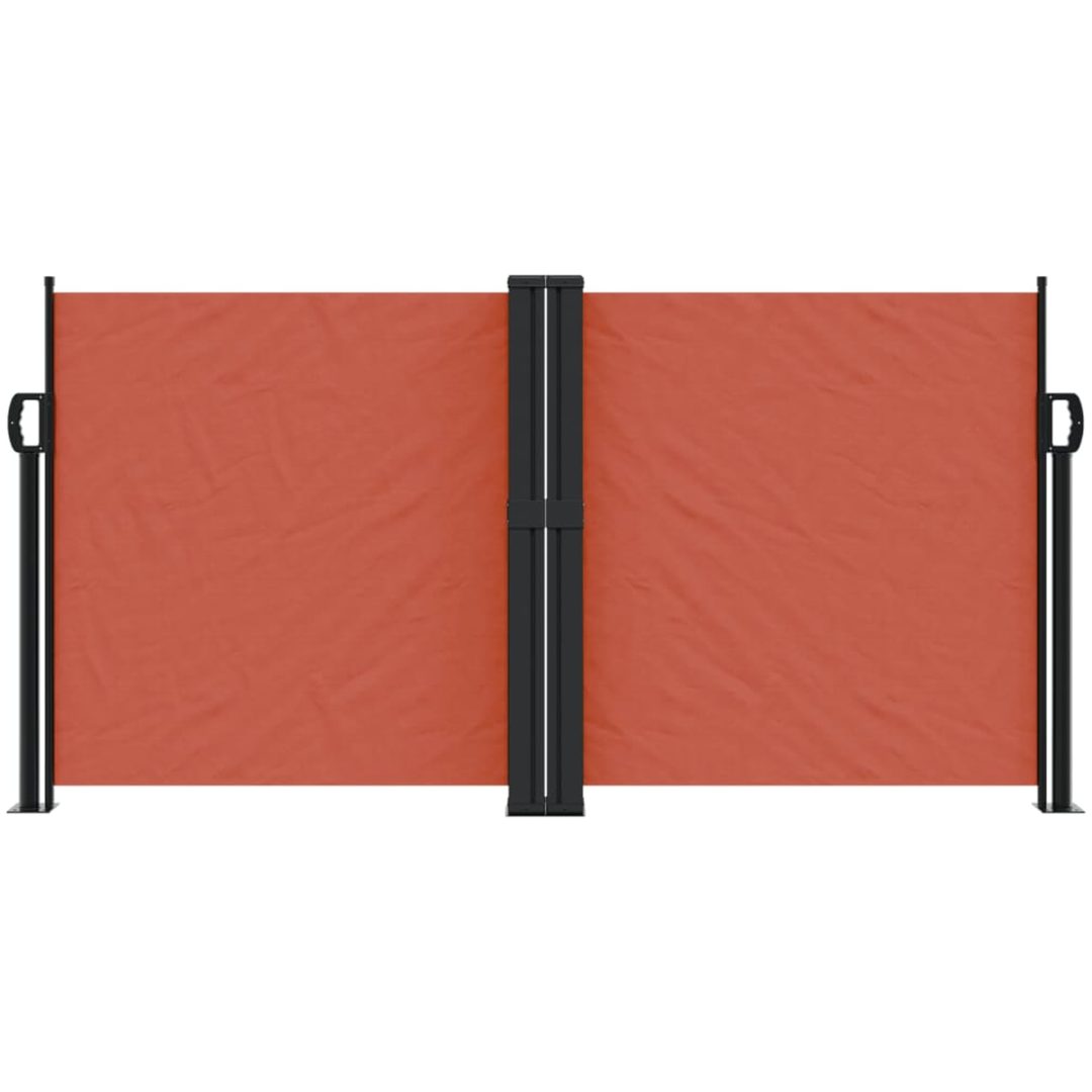 Infällbar sidomarkis terrakotta vidaXL 120 x 600 cm – bild 3