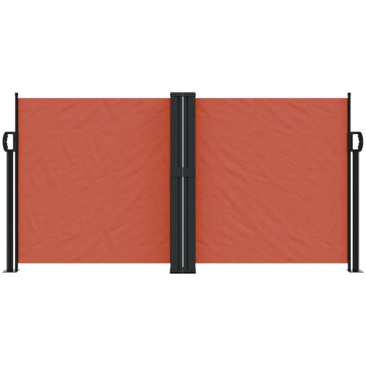 Infällbar sidomarkis terrakotta vidaXL 120 x 600 cm – bild 3