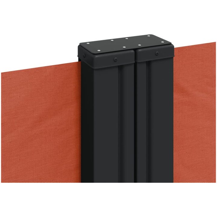 Infällbar sidomarkis terrakotta vidaXL 120 x 600 cm – bild 7