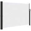 Infällbar sidomarkis vit vidaXL 140 x 600 cm – miniatyr 2
