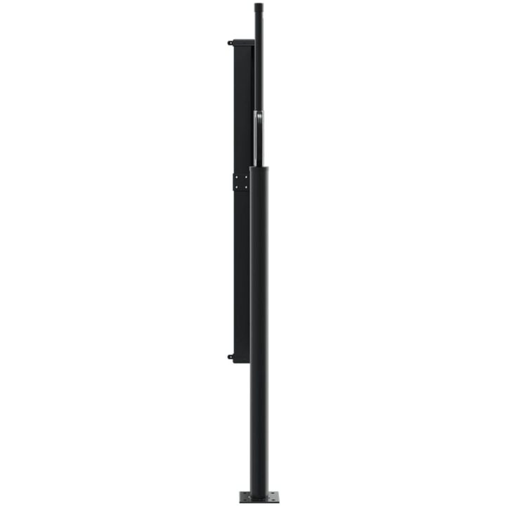 Infällbar sidomarkis vit vidaXL 140 x 600 cm – bild 4