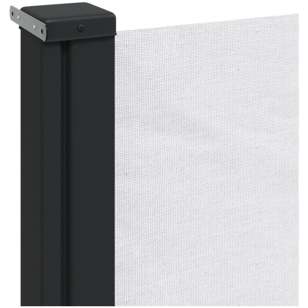 Infällbar sidomarkis vit vidaXL 140 x 600 cm – bild 7