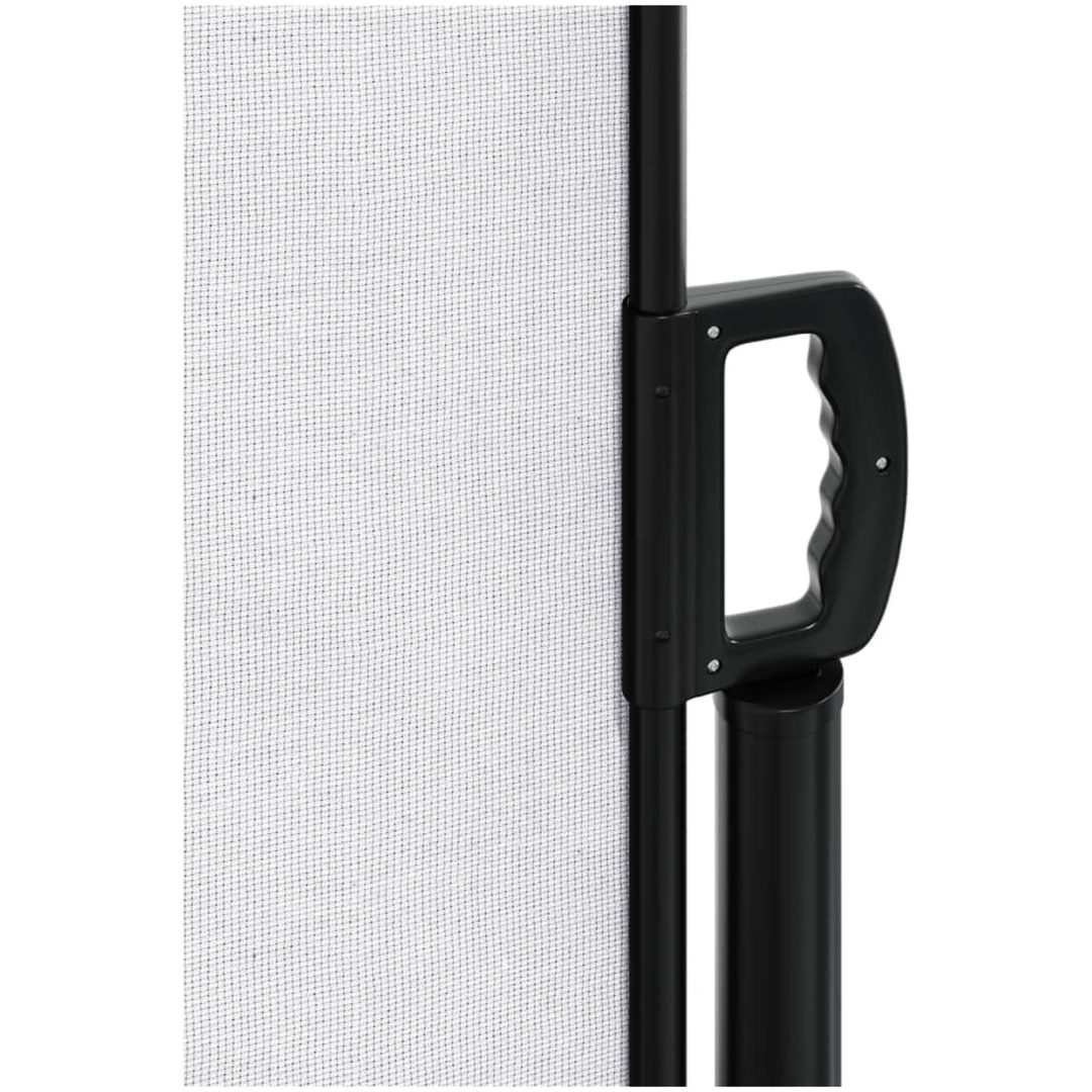 Infällbar sidomarkis vit vidaXL 140 x 600 cm – bild 8