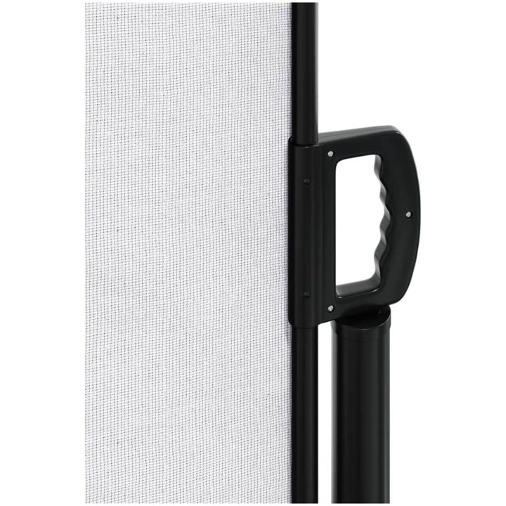 Infällbar sidomarkis vit vidaXL 140 x 600 cm – bild 8