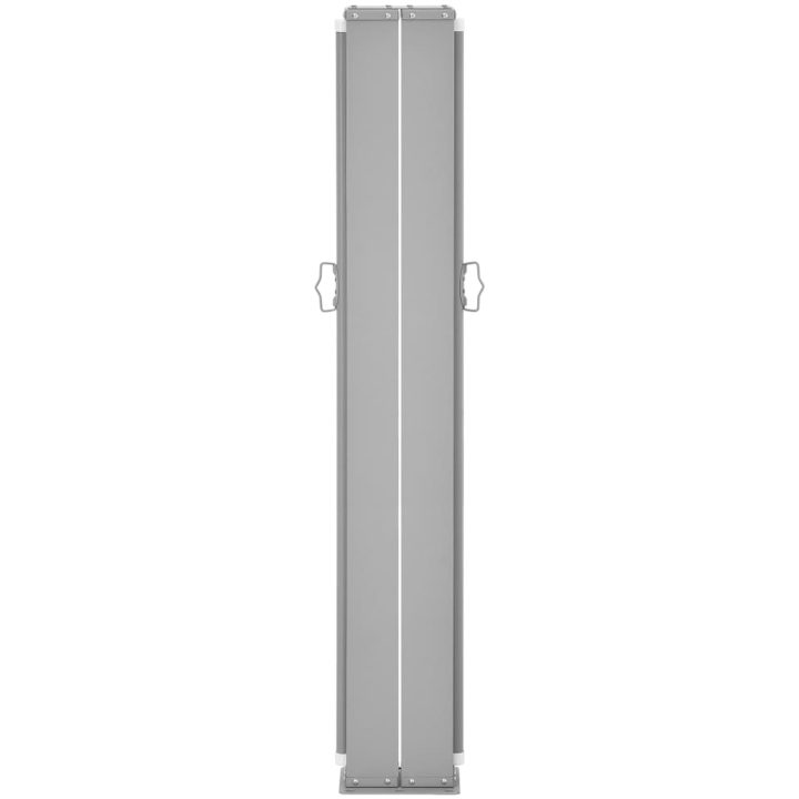 Infällbar skärm grå vidaXL 160 x 600 cm – bild 5