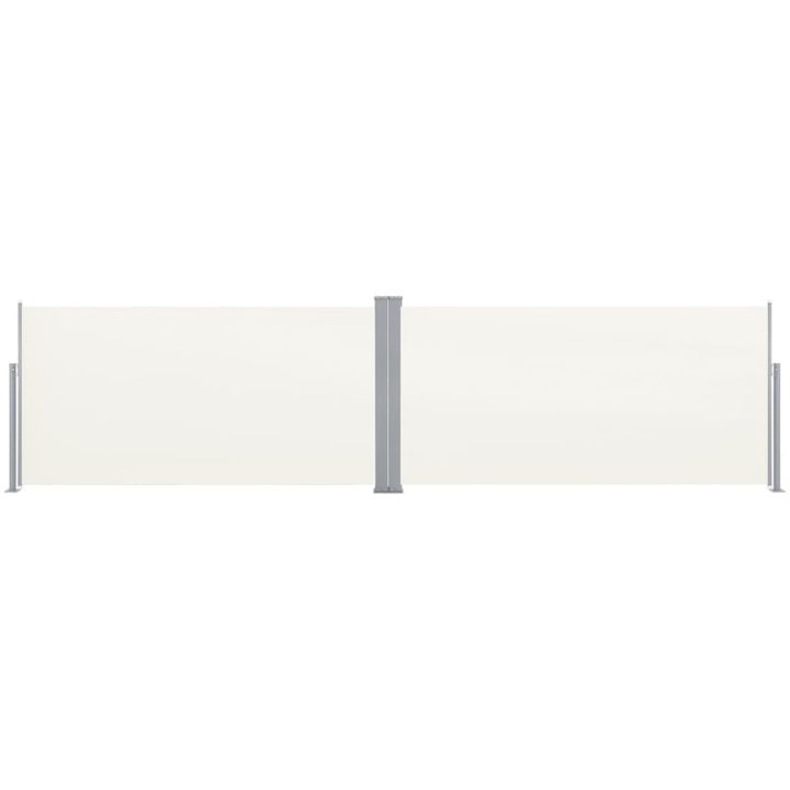 Infällbar skärm gräddvit vidaXL 160 x 600 cm – bild 2