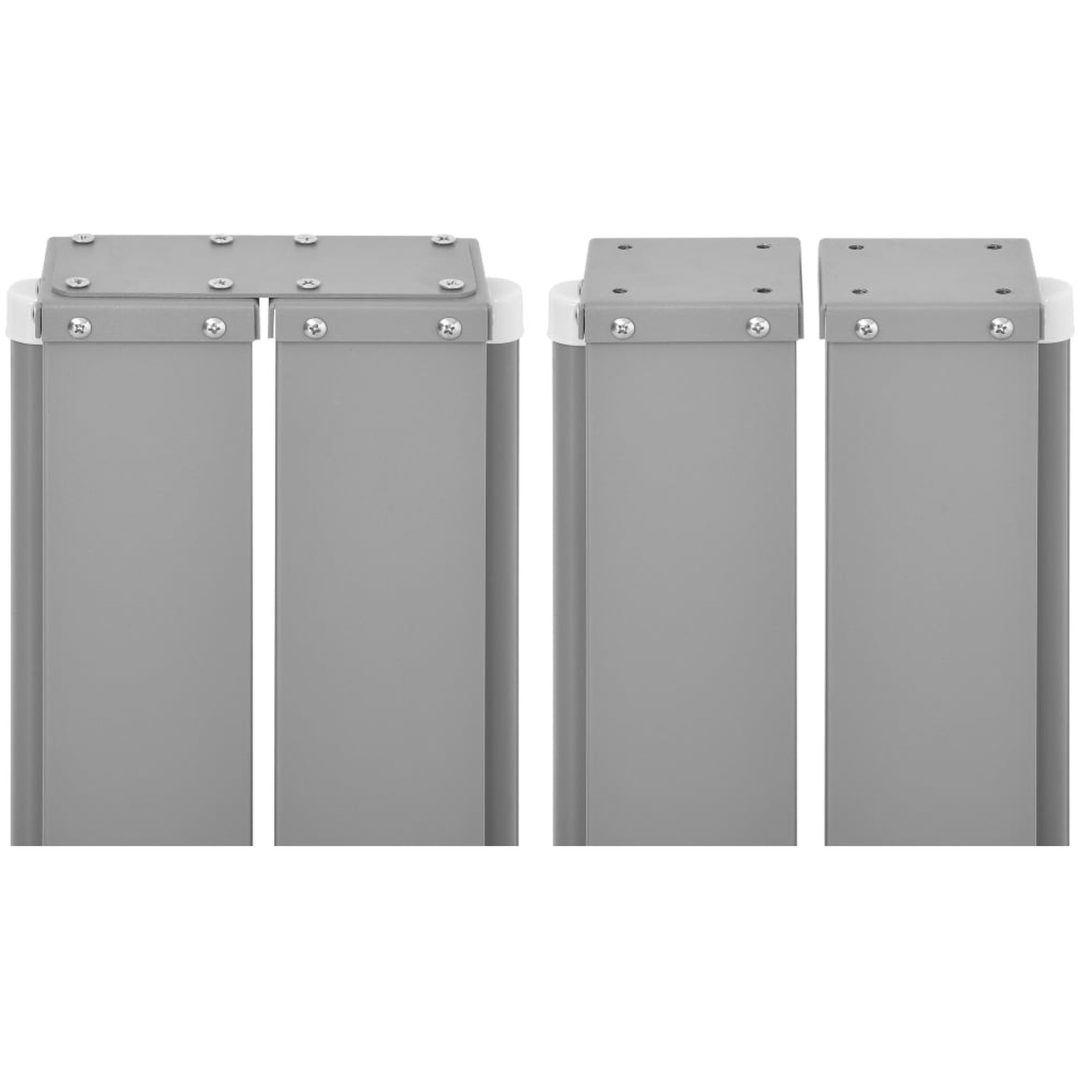 Infällbar skärm gräddvit vidaXL 160 x 600 cm – bild 6