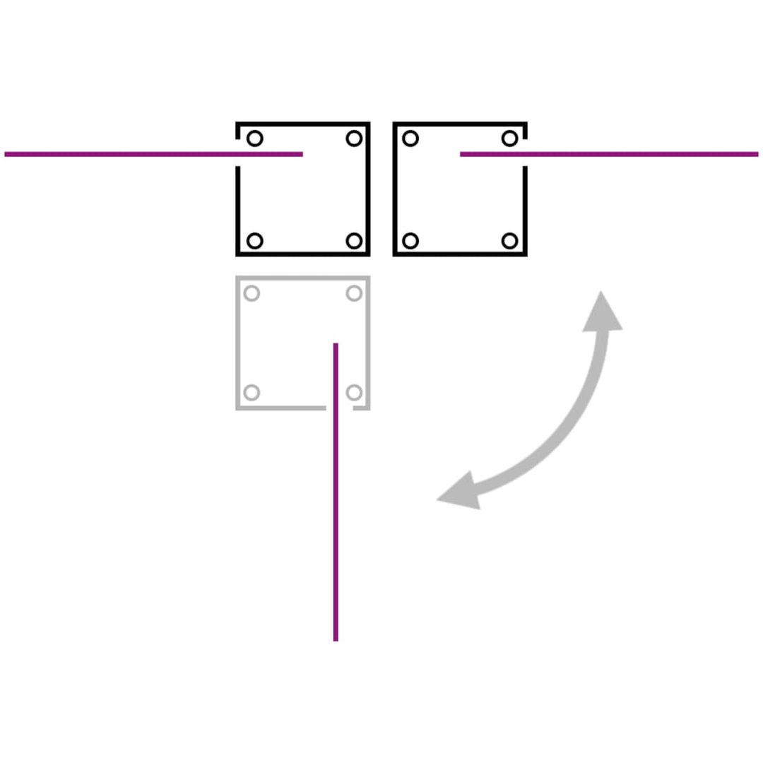 Infällbar skärm gräddvit vidaXL 160 x 600 cm – bild 9
