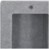 Infälld duschhylla niche 2 hyllor matt grå 41x51x10 cm vidaXL 41 x 51 x 10 cm – miniatyr 5