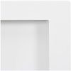 Infälld duschhylla niche 2 hyllor matt vit 41x69x9 cm vidaXL 41 x 69 x 9 cm – miniatyr 5