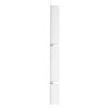 Infälld duschhylla niche 3 hyllor matt vit 41x99x9 cm vidaXL 41 x 99 x 9 cm – miniatyr 3