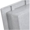 Infälld duschhylla niche matt grå 41x51x10 cm vidaXL 41 x 51 x 10 cm – miniatyr 5
