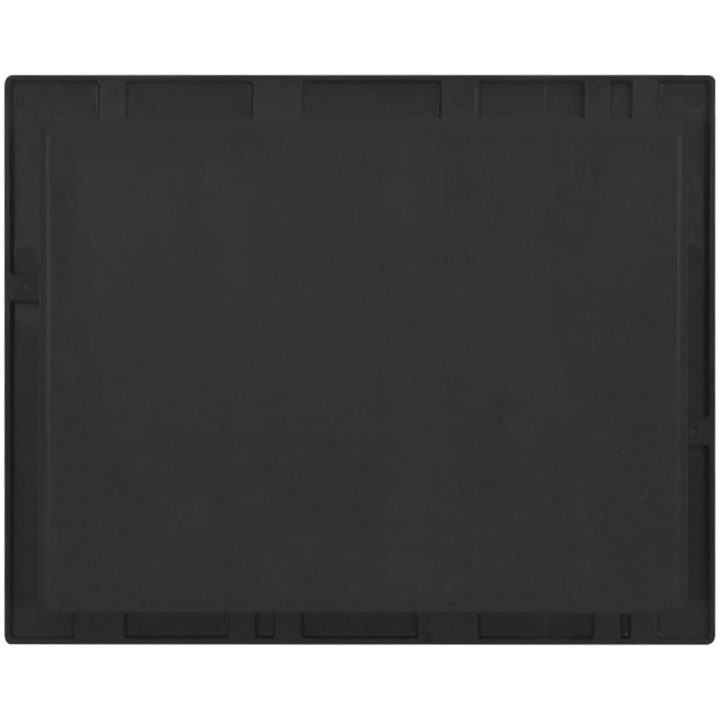 Infälld duschhylla niche matt svart 41x51x10 cm vidaXL 41 x 51 x 10 cm – bild 4