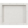 Infälld duschhylla niche matt vit 41x51x10 cm vidaXL 41 x 51 x 10 cm – miniatyr 2