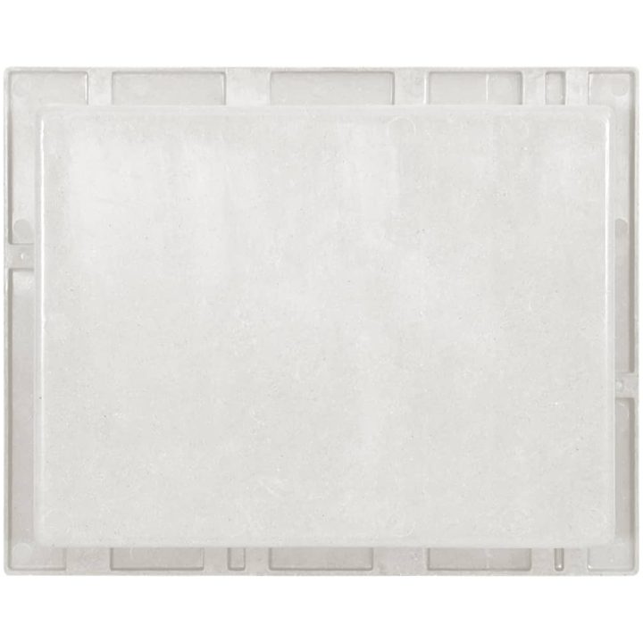 Infälld duschhylla niche matt vit 41x51x10 cm vidaXL 41 x 51 x 10 cm – bild 4