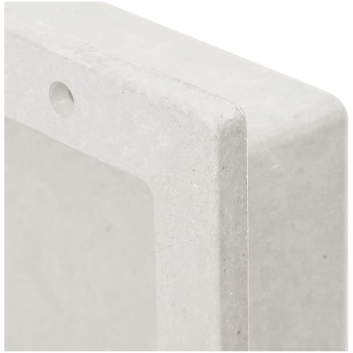 Infälld duschhylla niche matt vit 41x51x10 cm vidaXL 41 x 51 x 10 cm – bild 6