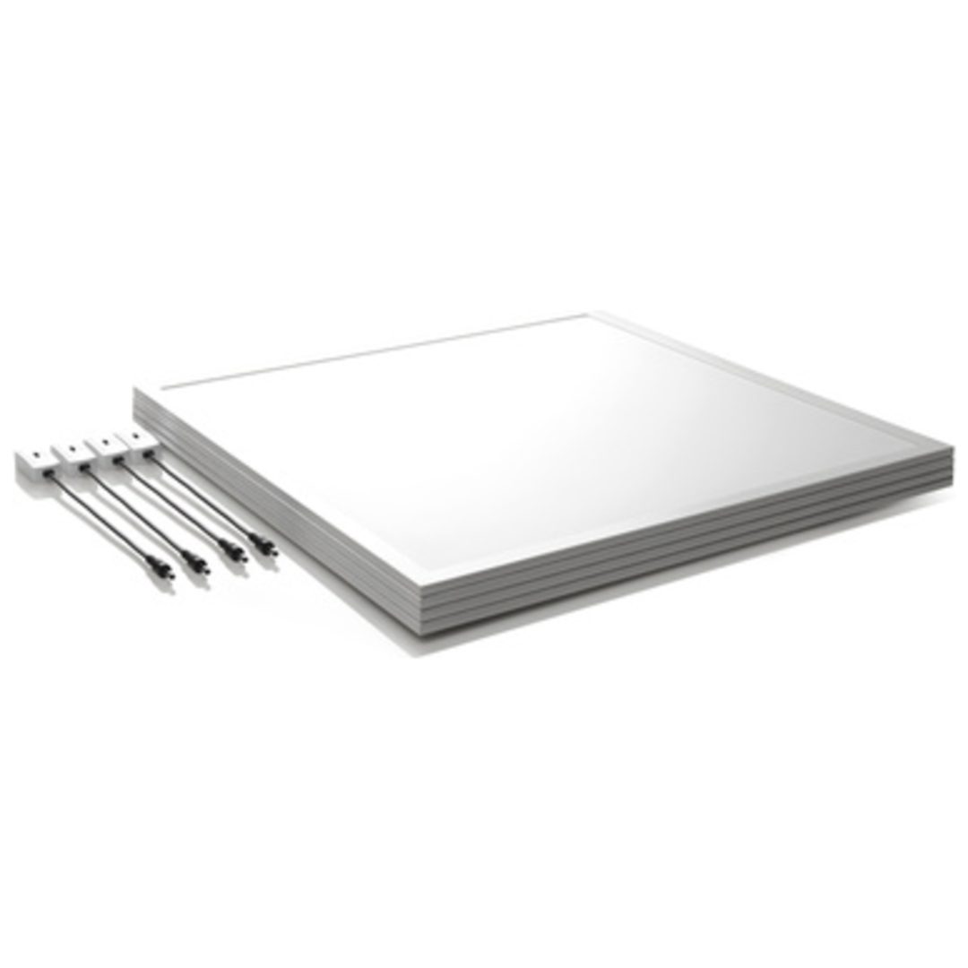Infälld LED Panel 27W Opal Switch multi Zebra