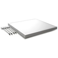 Infälld LED Panel 36W Opal Switch multi Zebra
