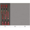 Inlägg Med Elskruvmejslar Ergo VDE Isolerad PH/SP 1/3 BAHCO 6 Delar 39 x 181 x 445 mm – miniatyr 2