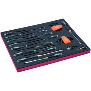 Inlägg Med Skruvmejslar Fit & Go 3/3 BAHCO