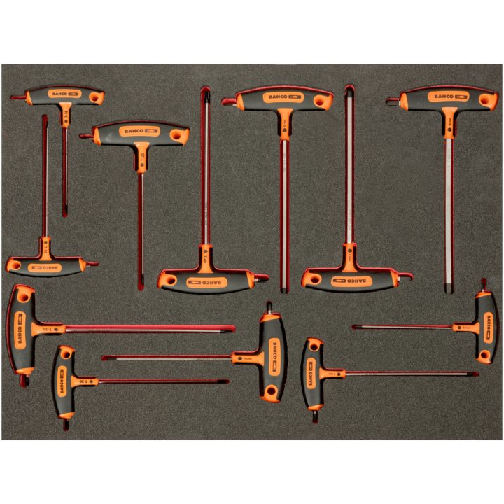 Inlägg Med T-Skruvmejslar Fit & Go 3/3 BAHCO 12 Delar – bild 2