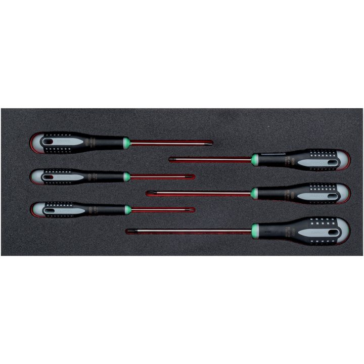 Inlägg Med Torxskruvmejslar Ergo 1/3 TORX BAHCO 6 Delar T8-T30 – bild 3