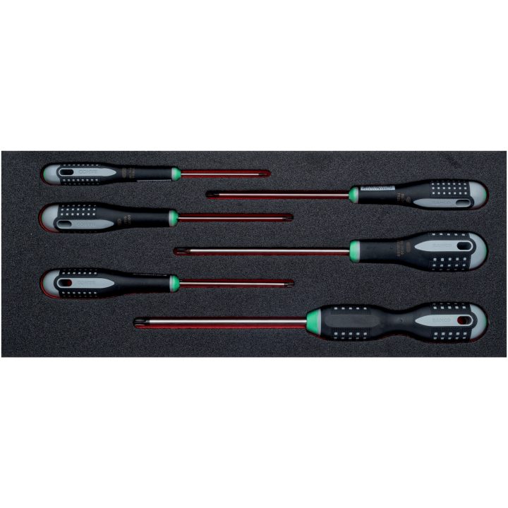 Inlägg Med Torxskruvmejslar Ergo 1/3 TR BAHCO 6 Delar TR10-TR40 – bild 3