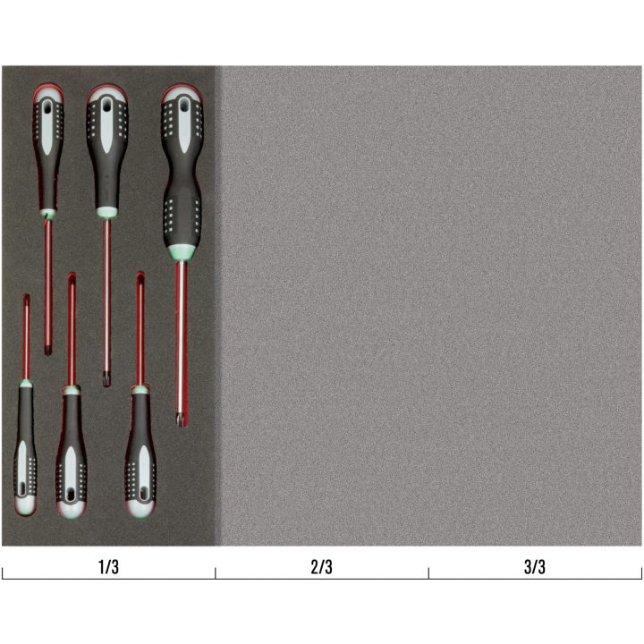 Inlägg Med Torxskruvmejslar Ergo 1/3 TR BAHCO 6 Delar TR10-TR40 – bild 2