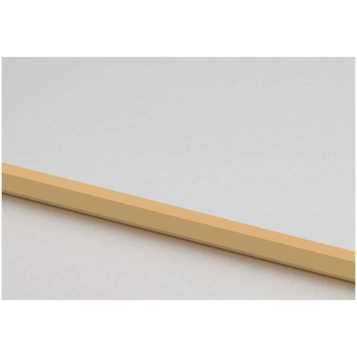 Innerdörr guld härdat glas och aluminium slim vidaXL 102.5 x 201.5 cm – bild 8