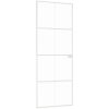 Innerdörr härdat glas och aluminium slim vidaXL 76 x 201.5 cm – miniatyr 2