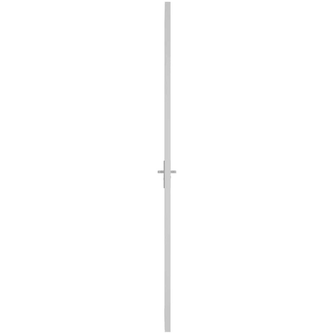 Innerdörr vit ESG-glas och aluminium vidaXL 83 x 201.5 cm – bild 4