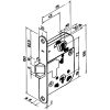 Innerdörrlås Abloy 2016 LÅSHUS 2016 VÄNSTER – miniatyr 2