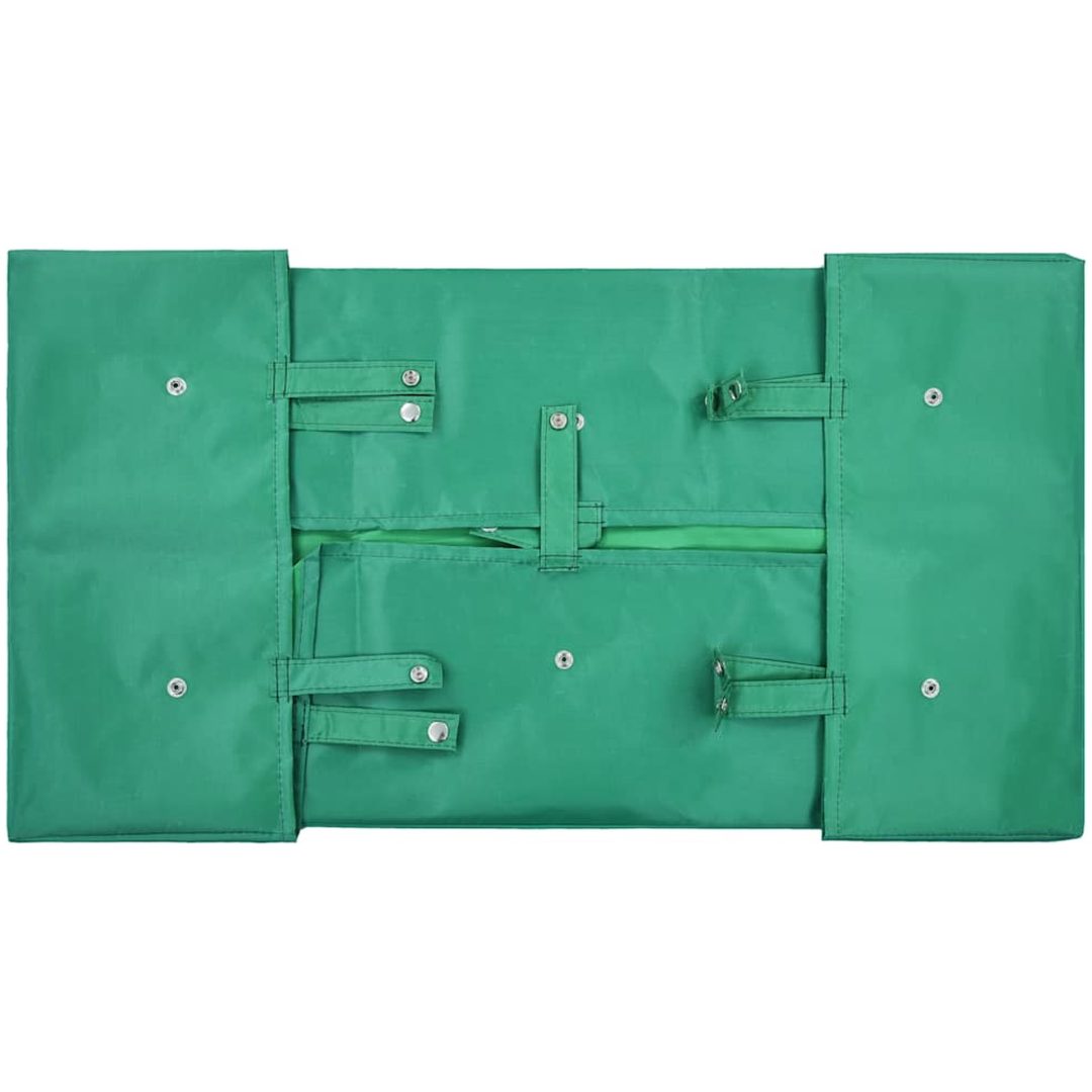 Innerfoder till trädgårdsvagn grön tyg vidaXL 81 x 41 x 21 cm – bild 2