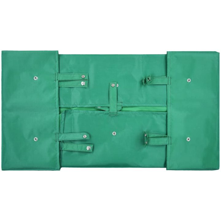 Innerfoder till trädgårdsvagn grön tyg vidaXL 81 x 41 x 21 cm – bild 2