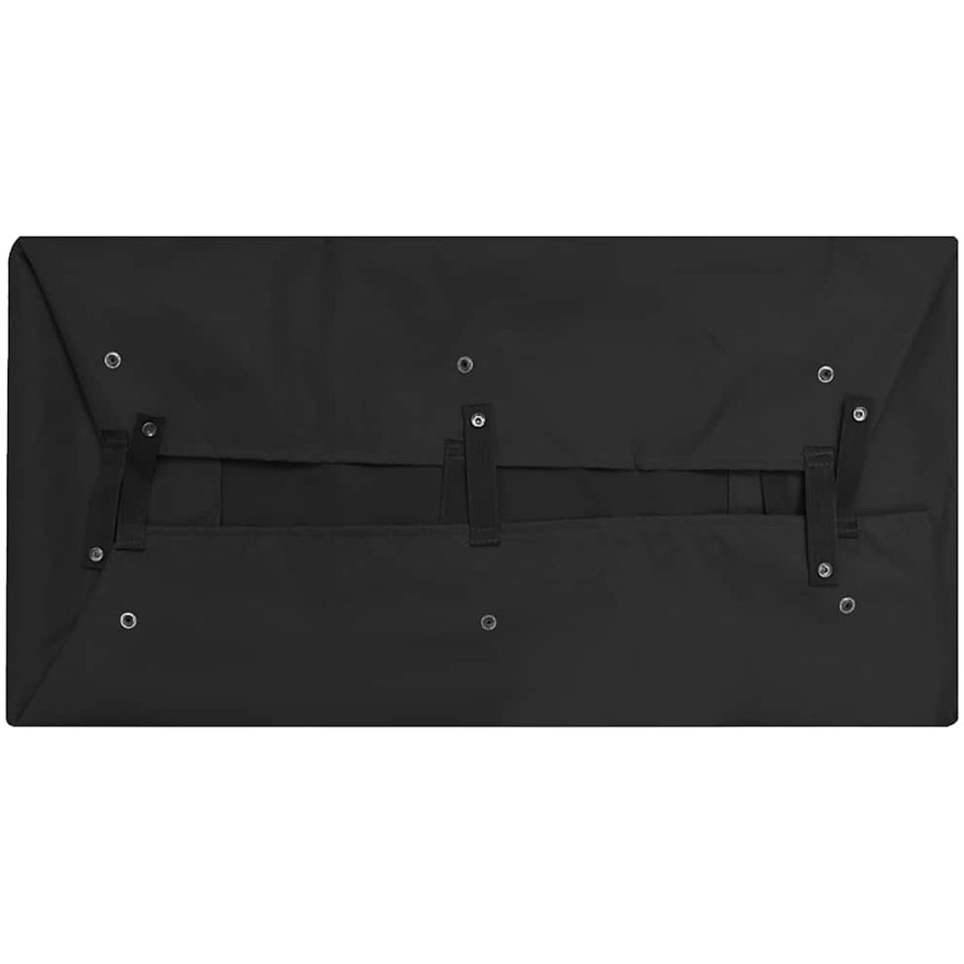 Innerfoder till trädgårdsvagn svart tyg vidaXL 81 x 41 x 21 cm – bild 2